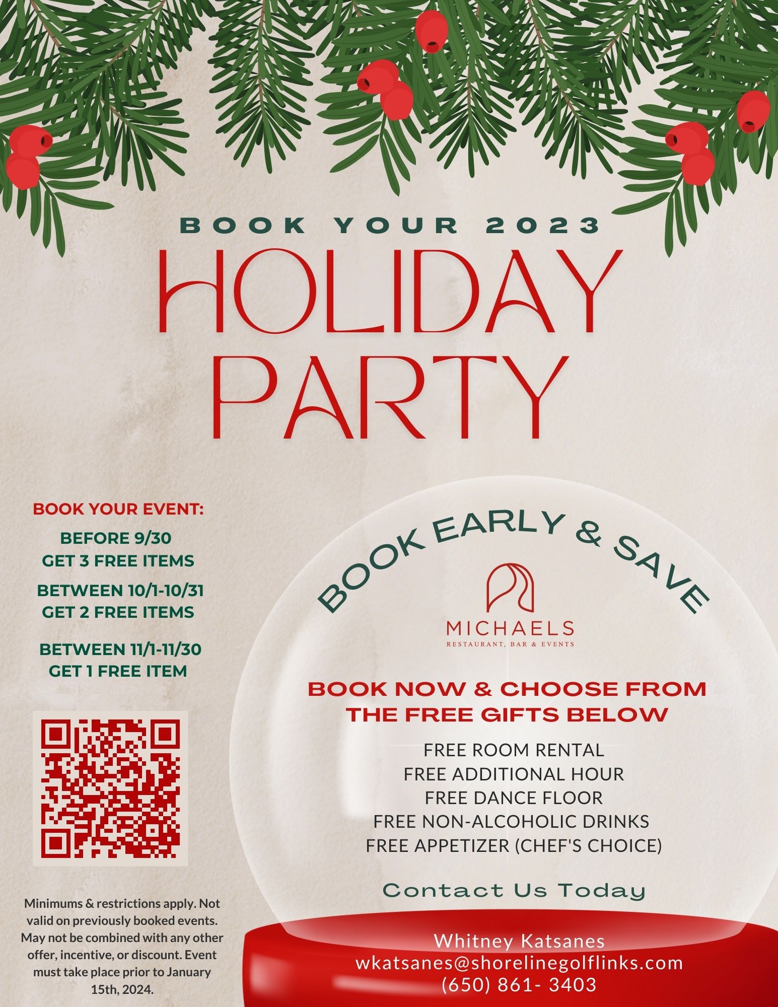 Holiday Party Flyer 